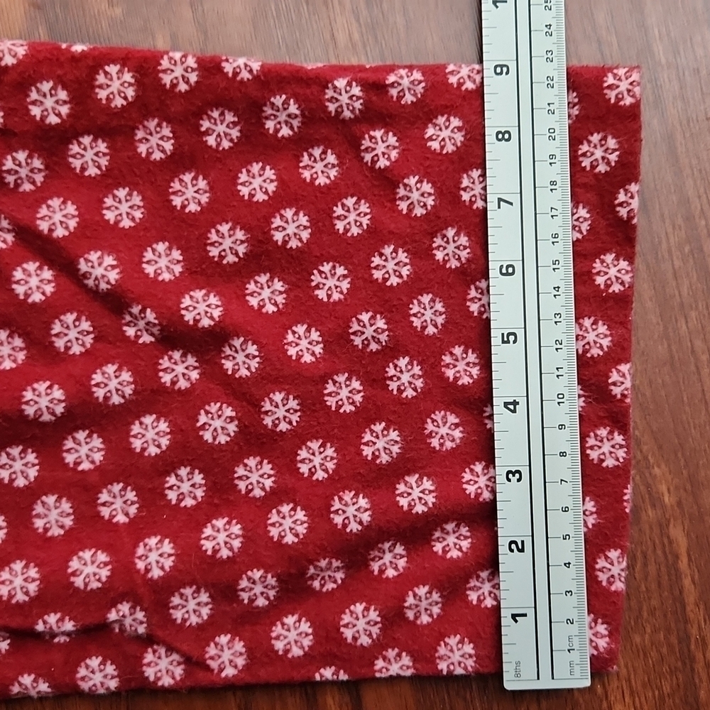 Pb Basic Christmas Pajama Pants Small Red White - image 8